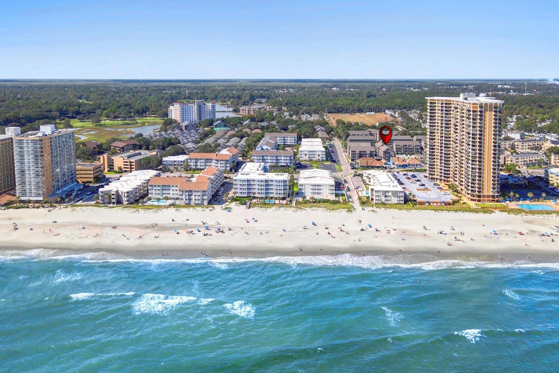 מירטל ביץ' Two Bedroom Steps From The Beach! Shore Dr! מראה חיצוני תמונה